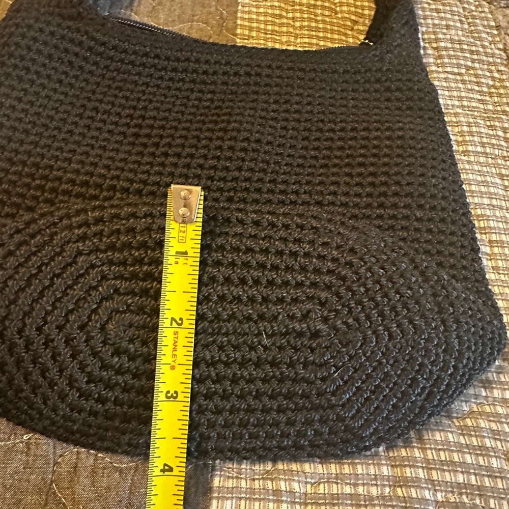 The Sak Black Knit Shoulder Bag - Picture 11 of 14